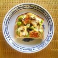 ももとちるちる's cooksnap of when they made 枝豆×ちくわのハーブ塩・塩昆布トースト.