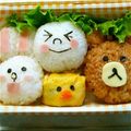 くろｃｈ．'s cooksnap of when they made キャラ弁 ラインキャラ ムーン.