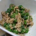 manakao's cooksnap of when they made オクラとツナのサラダ.