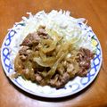 けけちゃん☆'s cooksnap of when they made 豚小間切れ肉のやわらか生姜焼き.