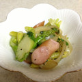 huto☆'s cooksnap of when they made セロリとウインナーの塩炒め.