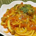 yulu414's cooksnap of when they made ☆おっ作れる☆濃厚トマトクリームパスタ.
