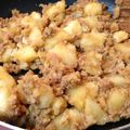 なつみどす's cooksnap of when they made 甘辛豚ひきそぼろの粉ふきいも☆.