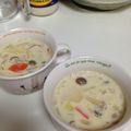 toshi_zo's cooksnap of when they made 豆乳スープ.