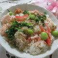 miyuki12's cooksnap of when they made 手作り寿司酢で鮭の散らし寿司弁当.