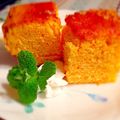 imotomochi's cooksnap of when they made 和菓子屋さんのハニー・カステラ.