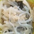 きらり流れ星's cooksnap of when they made 葛きりサラダ.