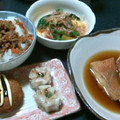 CHI〜CHAN's cooksnap of when they made ほうれん草とふわふわ卵のおかかあえ♪.