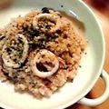 ベルくんママ's cooksnap of when they made イカときのこのバジルリゾット。.