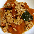 makomicky's cooksnap of when they made かぼちゃのそぼろあんかけ.