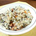 ばじとま's cooksnap of when they made 芽ひじきとツナの健康炒飯.