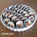 honeybo's cooksnap of when they made 韓国風海苔巻き.