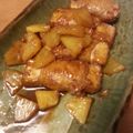 トモキト's cooksnap of when they made ✿厚揚げの豚肉巻＊パイナップルソース✿.