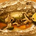 BiwacoJune's cooksnap of when they made 真たらのホイル蒸し.