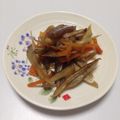 RHCPmori's cooksnap of when they made シャキシャキ☆きんぴらごぼう☆.