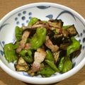 meg115's cooksnap of when they made ベーコン茄子炒め.