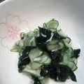 はしもとなっぽ's cooksnap of when they made ♡しらすとわかめの酢の物♡だし入り♡.