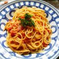 Jock's cooksnap of when they made 小えびとツナのトマトパスタ.