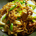 crystaI's cooksnap of when they made 3種のソースで〜☆焼きそば♪.