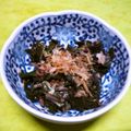 Jock's cooksnap of when they made 加賀野菜の代表！金時草のポン酢和え.