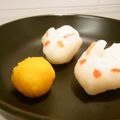 れな犬's cooksnap of when they made 簡単うさぎ団子.
