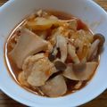 ポニーリボン's cooksnap of when they made ピリ辛✾キャベツと 鶏ささみのトマト煮.