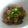 sayav-.-v.'s cooksnap of when they made 砂肝のにんにくネギ焼き.
