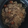 ちょびたろ77's cooksnap of when they made 鶏里芋ごはん.