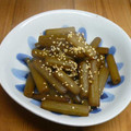 かおpon's cooksnap of when they made 超ー簡単！ふきの油炒め.
