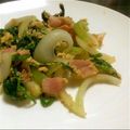 さくな♪'s cooksnap of when they made 彩り鮮やか♥ベーコン卵ホウレンソウ炒め.