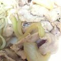 あけたー's cooksnap of when they made ＊豚コマ切れ肉＆玉葱の生姜焼き＊.
