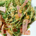 mi1003's cooksnap of when they made 豆苗とハムの炒めもの.