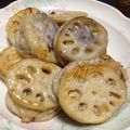 huto☆'s cooksnap of when they made ●超簡単！大葉香るレンコン挟み焼き●.
