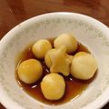 よしこたん's cooksnap of when they made 冷めてもやわらか☆*。豆腐団子でお月見★.