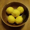 mayu_fu's cooksnap of when they made ＊さつま芋のお月見団子＊.
