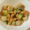 ネネ☆ノア's cooksnap of when they made 材料３つ。簡単きゅうり達のコロコロサラダ.