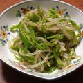 hjoar's cooksnap of when they made 節約おつまみ♪ピーマン＆モヤシ♪塩ナムル.