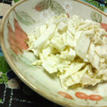 キョク's cooksnap of when they made 白菜の柚子マヨ和え.