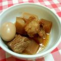いちご♡マシュマロ's cooksnap of when they made 簡単！ご飯がススム！甘辛豚バラ大根炒め煮.