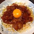 masae0121's cooksnap of when they made お家ＤＥ居酒屋☆サラダ風ユッケ.