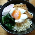 えるみる's cooksnap of when they made 月見うどん　☆お店の味を家庭で再現☆.