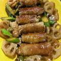 さかなそら's cooksnap of when they made ✿豚肉のしそ巻き✿.