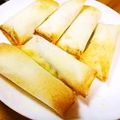 mami323's cooksnap of when they made チーズとキャベツの焼き春巻き☆.