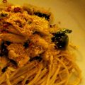 lsect's cooksnap of when they made ささみと芽キャベツのパスタ.