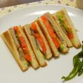 koupapa's cooksnap of when they made ハムステーキと野菜のサンドイッチ.