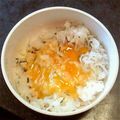 たんたん　's cooksnap of when they made しらすと大葉の卵かけごはん.