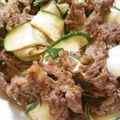 yonhaonma's cooksnap of when they made きゅうりと牛肉の炒めもの.