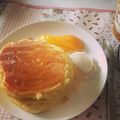 atsuka's cooksnap of when they made ふわっ旨ッ厚さ2㌢激ウマホットケーキ.