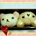 kotoso's cooksnap of when they made キャラ弁☆リラックマ♡.
