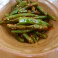 kurynamy's cooksnap of when they made いんげんのコチュ・マヨ・胡麻和え.